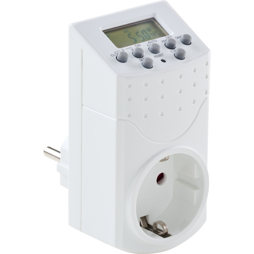 Wochenzeitschaltuhr digital 1800 W, innen