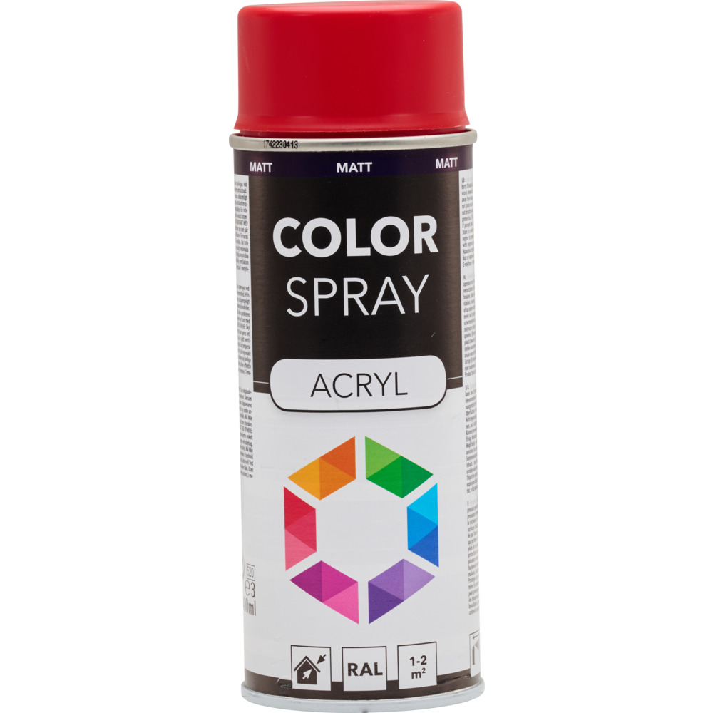 Lackspray 400 ml Acryl RAL30002 Karminrot matt