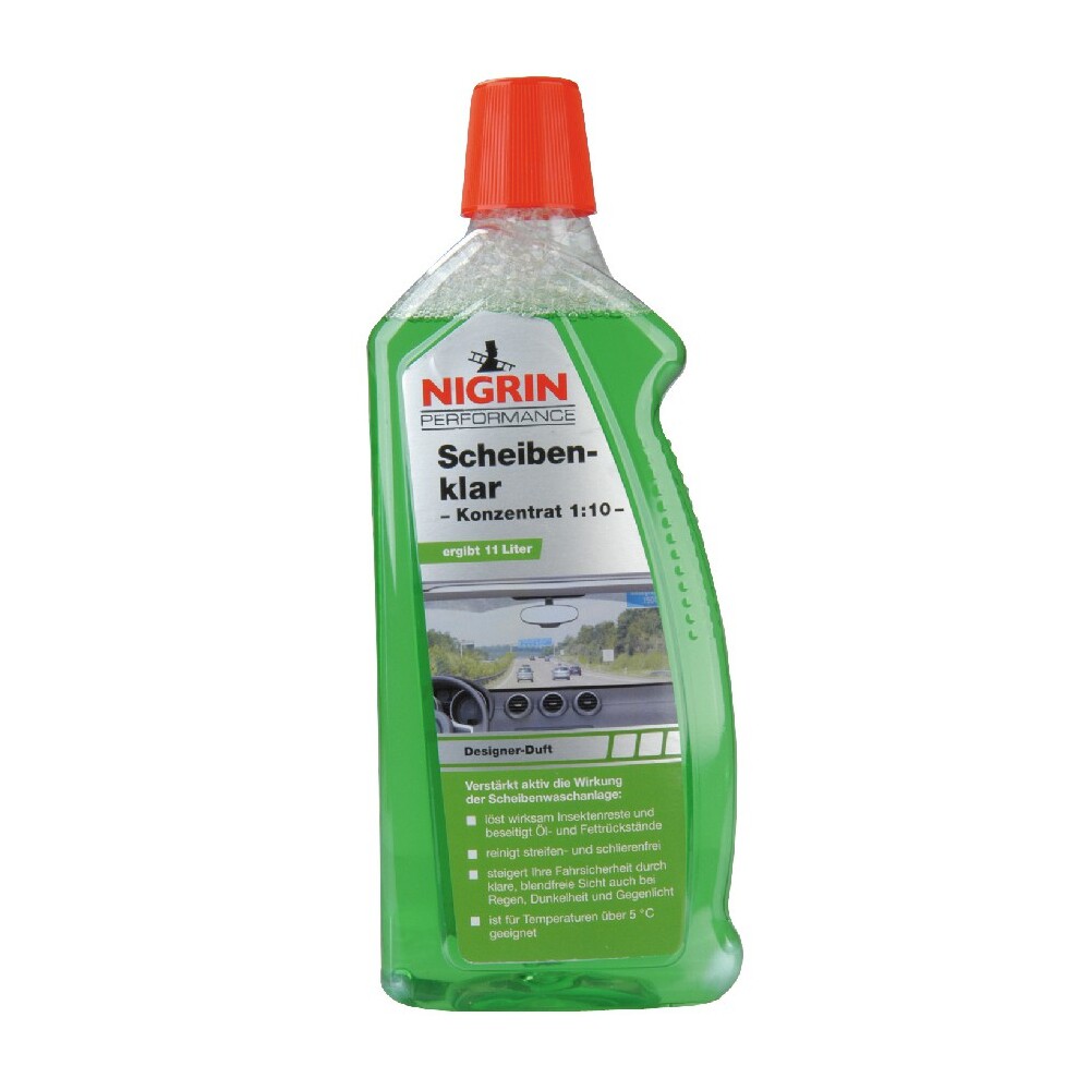 Nigrin Scheibenklar Konzentrat 1:10, 1000 ml, Designer-Duft image number 0