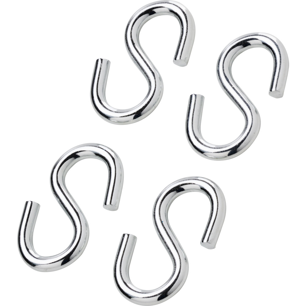 FISHBULL S-Haken 4 mm, Stahl, 4 St&uuml;ck image number 0