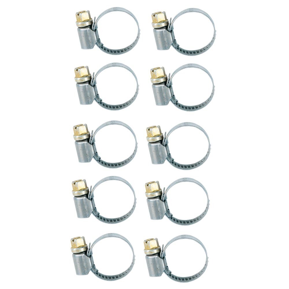 Schlauchschelle 25-40 mm 10 Stück verzinkt