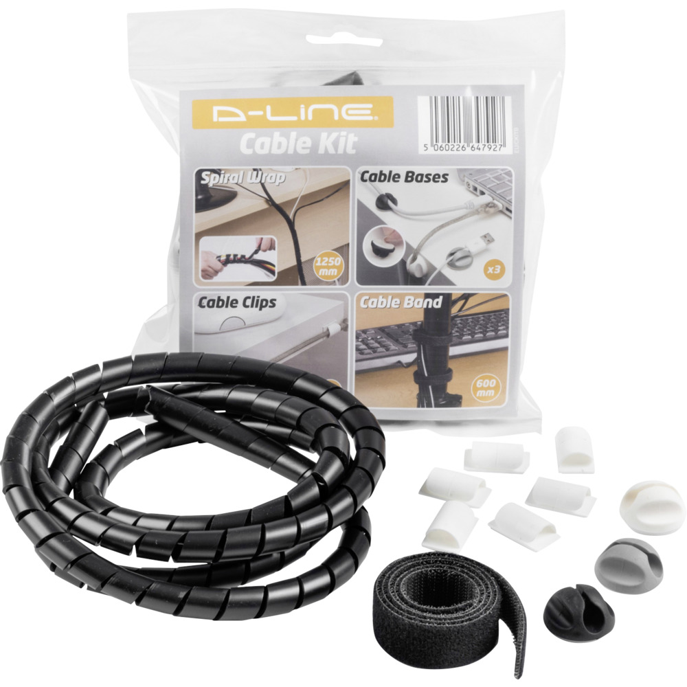 Design Cable Kit 11-teilig, schwarz image number 0