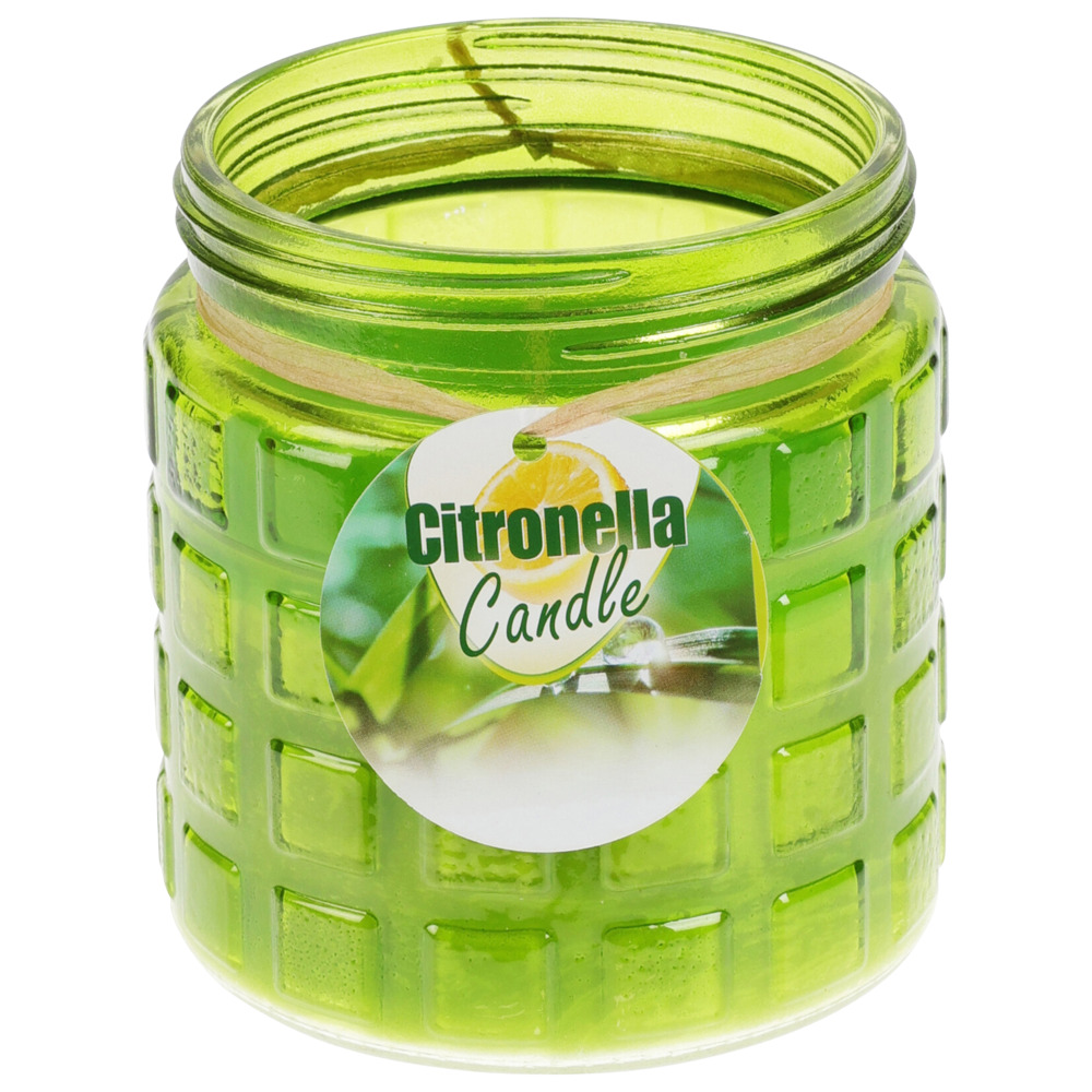 Citronella Kerze im Dekoglas - Farbauswahl image number 3