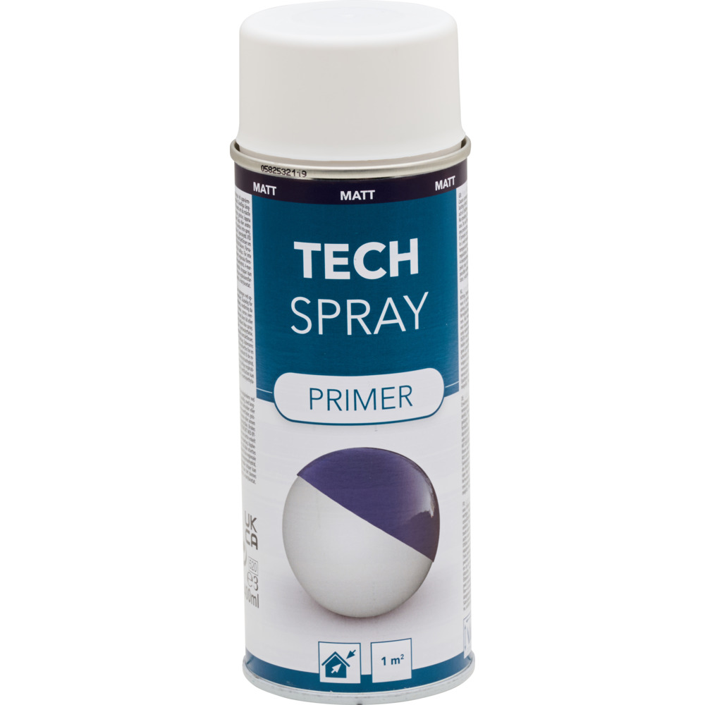 Tech Spray Primer matt 400 ml weiß image number 1