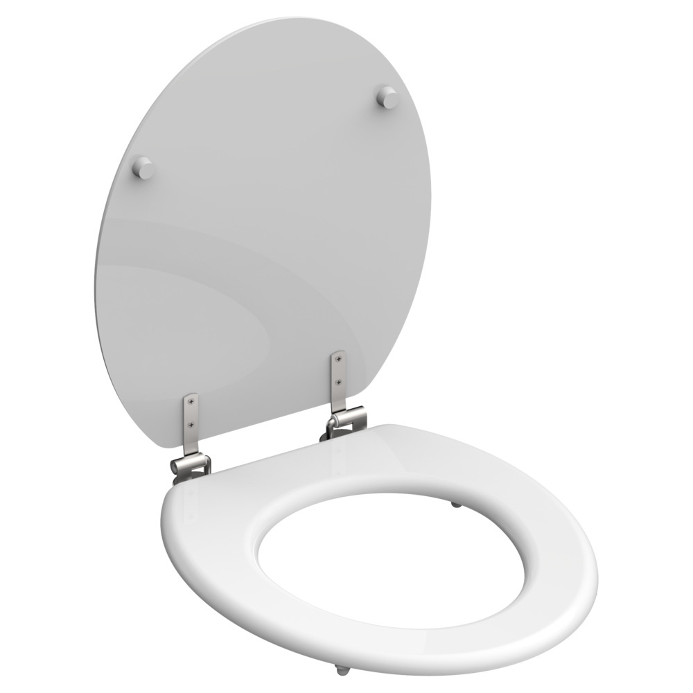 WC Sitz MDF in weiß image number 3
