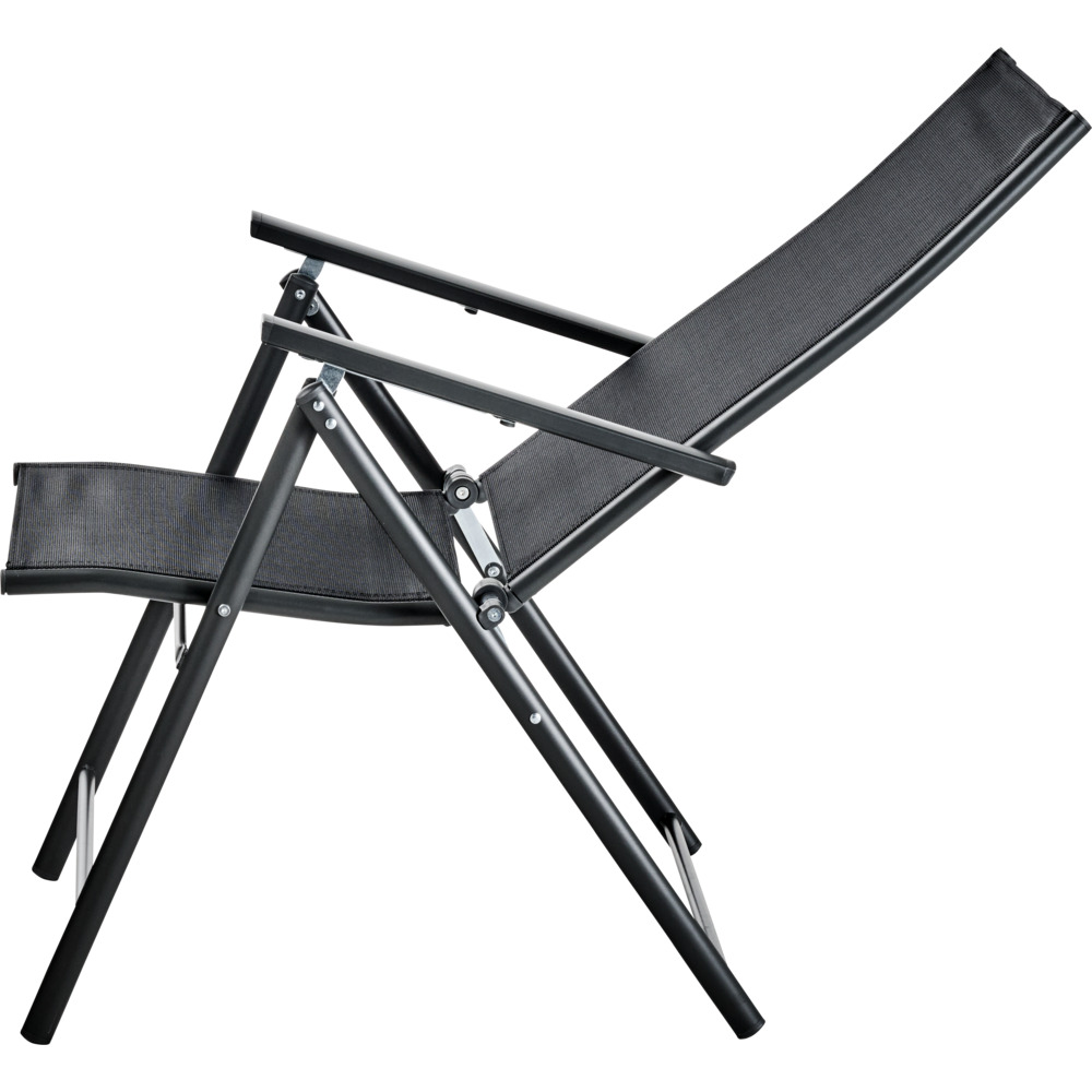 Garten-Klappsessel dunkelgrau image number 4