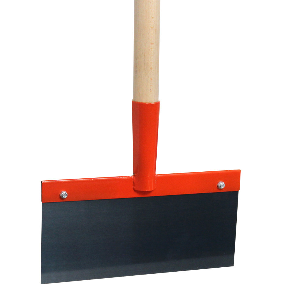 Profi-Stoßscharre 30 cm aus Federstahl mit Holzstiel image number 1