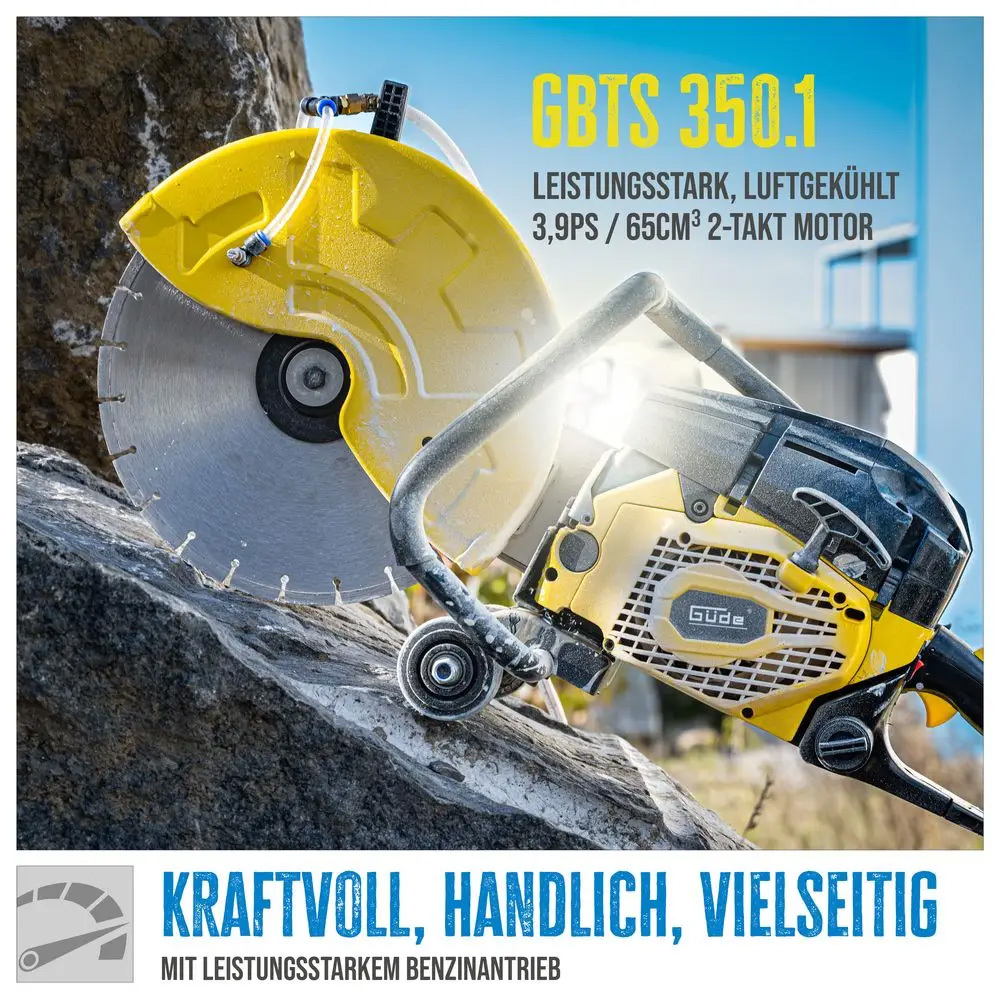 Güde® Betontrennschneider GBTS 350.1 mit 3,9 PS image number 5