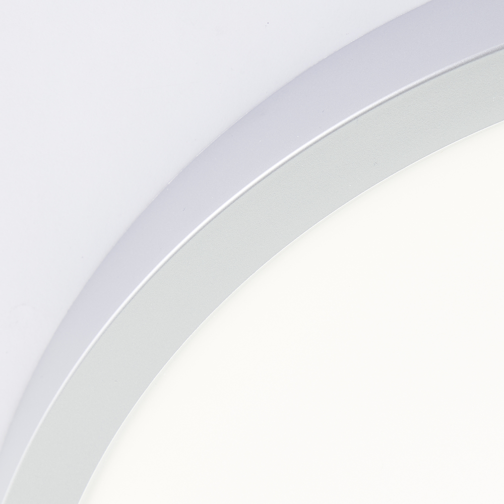 LED-Deckenlampe Navara &Oslash; 37,5 cm 24 W IP44 silberfarben image number 2