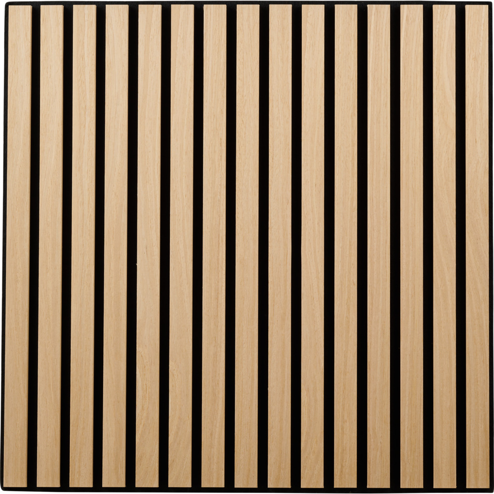 Akustikpaneel 60 x 60 x 1,8 cm in Hellbraun image number 0
