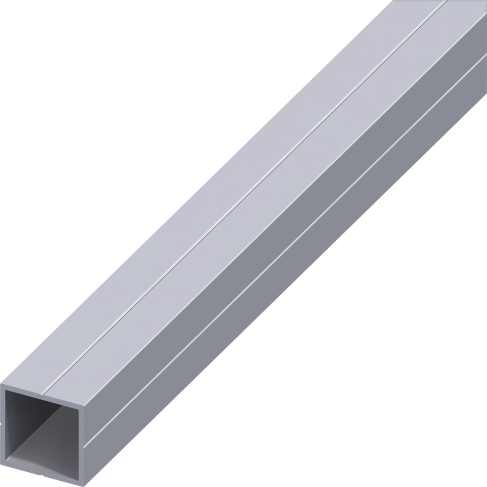 Quadratrohr Aluminium 1000 x 7,5 x 1,5 mm blank image number 0
