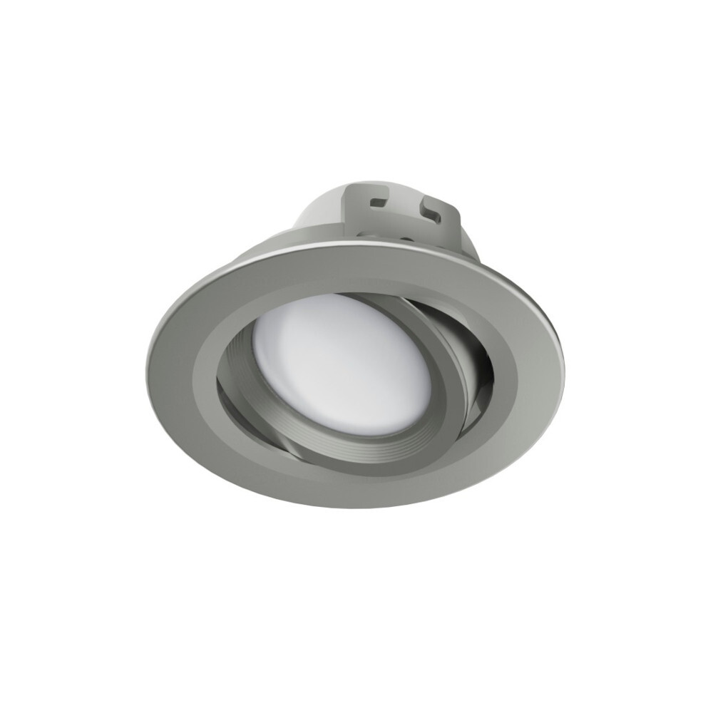 hama® WiFi LED-Einbaustrahler 5 W , Satin-Nickel image number 0