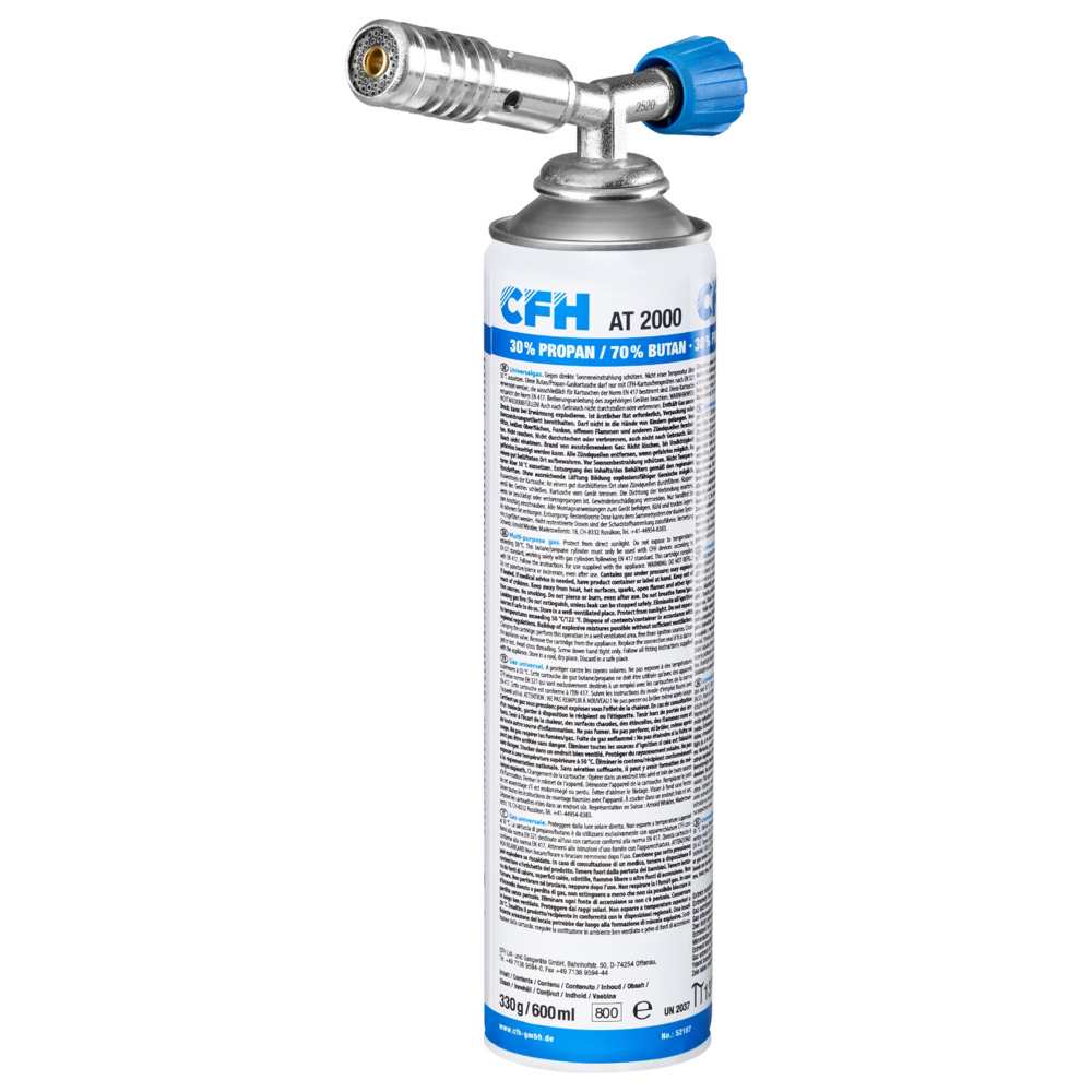 CFH Turbo-Lötbrenner-Set LM1750, inklusive Druckgasdose