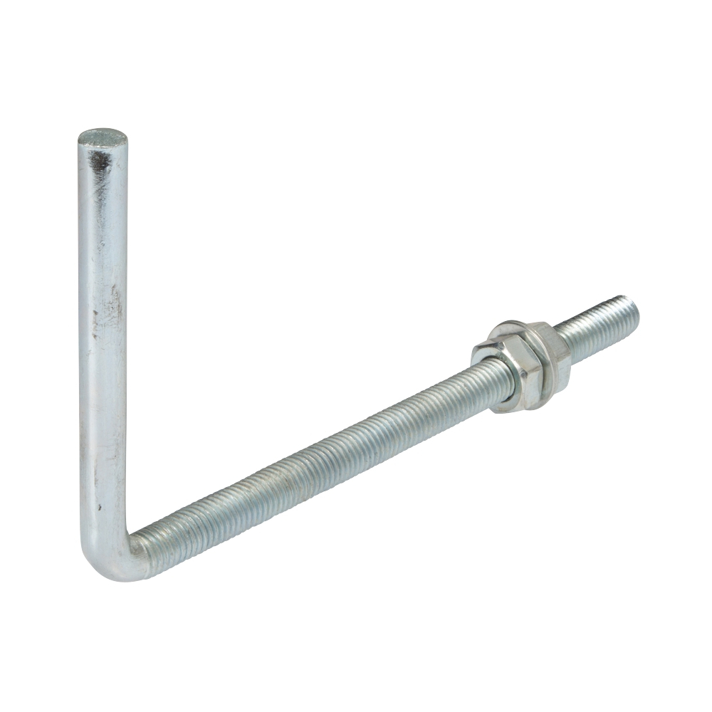 Zaunriegelhalter f&uuml;r Pfeiler 190mm, Stahl, verzinkt image number 0