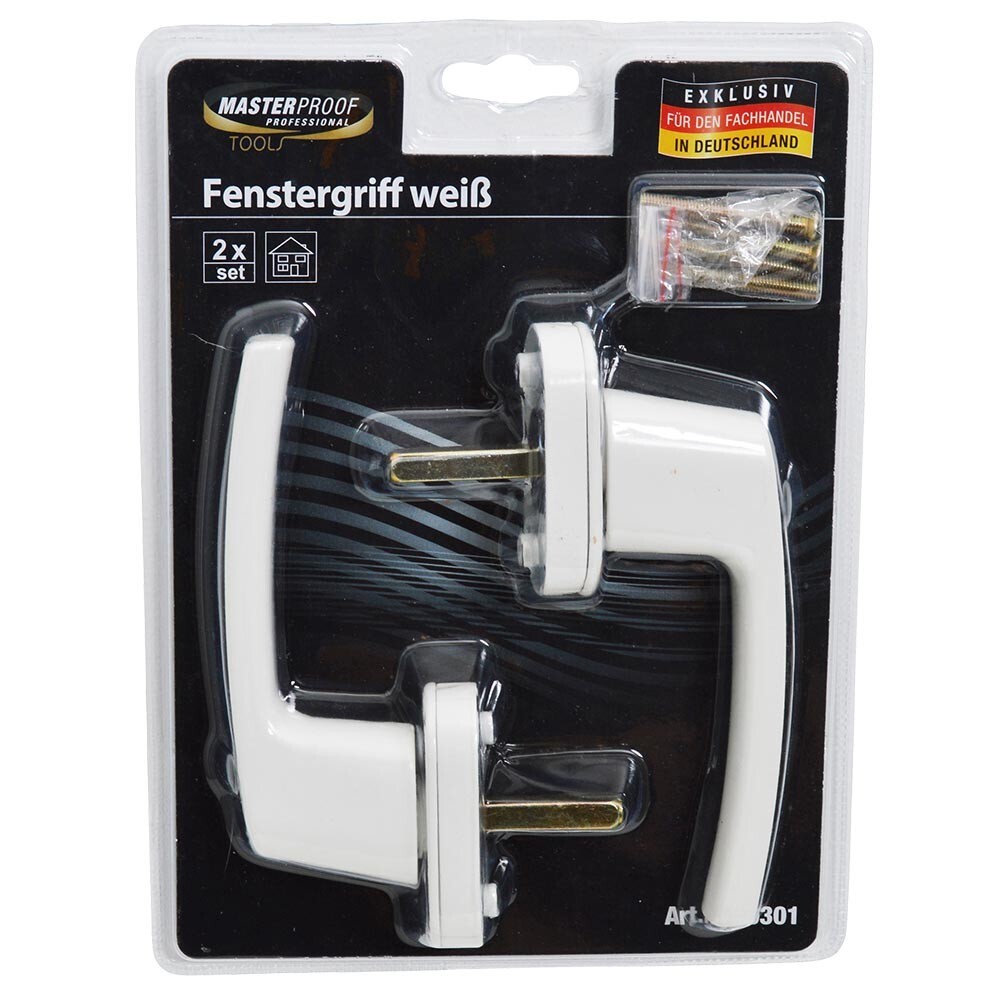 Fenstergriffe 2er Set in weiß