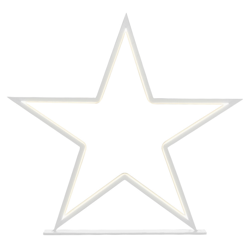 Standdeko LED-Stern 47,5 cm stehend mit 210 LEDs image number 0