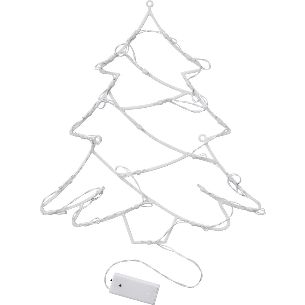 Deko-Weihnachtsfigur batteriebetrieben mit 24 LEDs image number 1