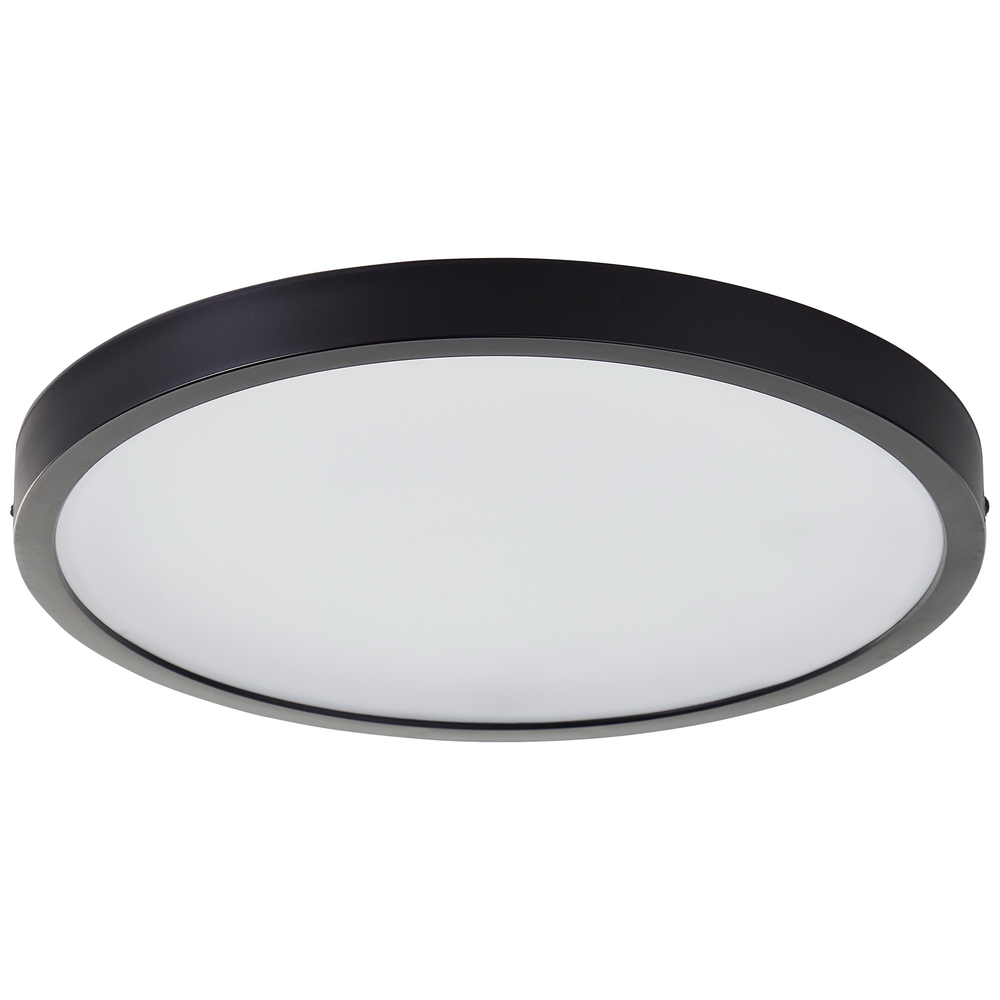LED-Deckenlampe Navara &Oslash; 37,5 cm 24 W IP44 schwarz
