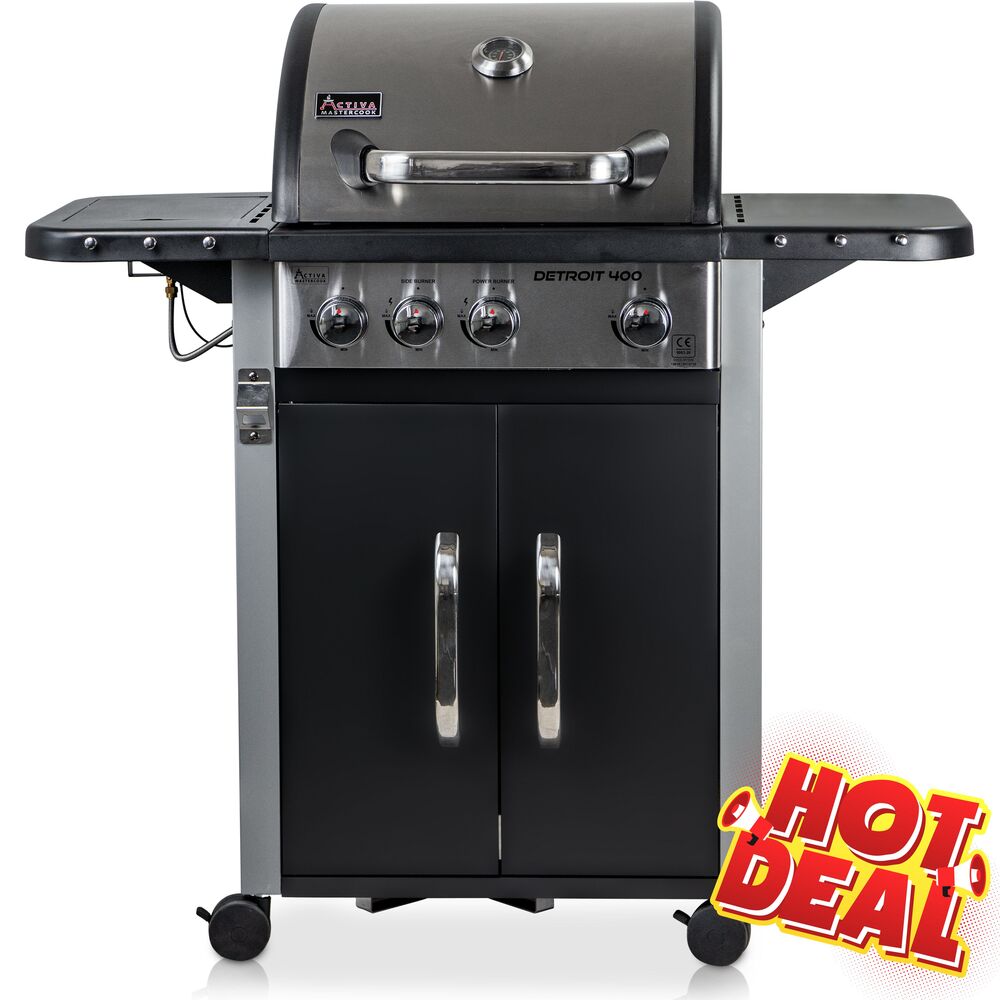 ACTIVA Gasgrillwagen Detroit 400