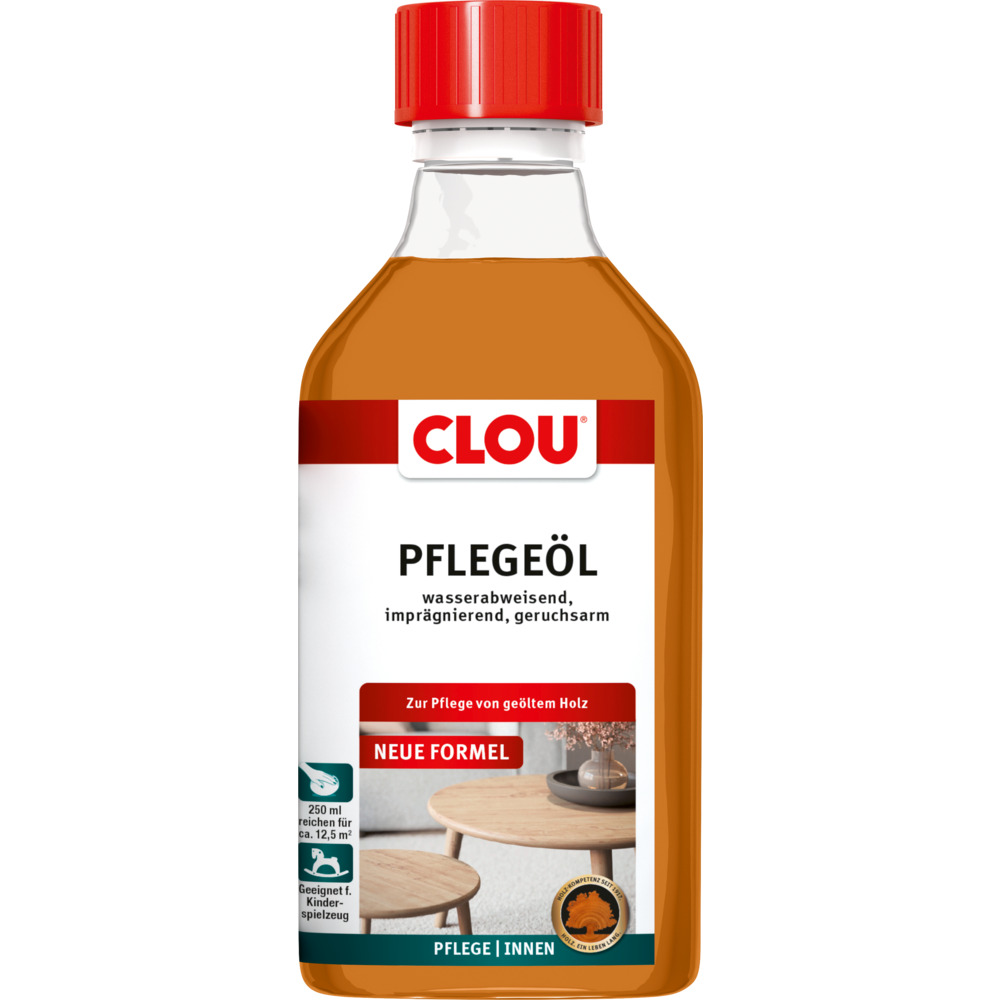 Clou Pflegeöl 250 ml für geöltes Holz