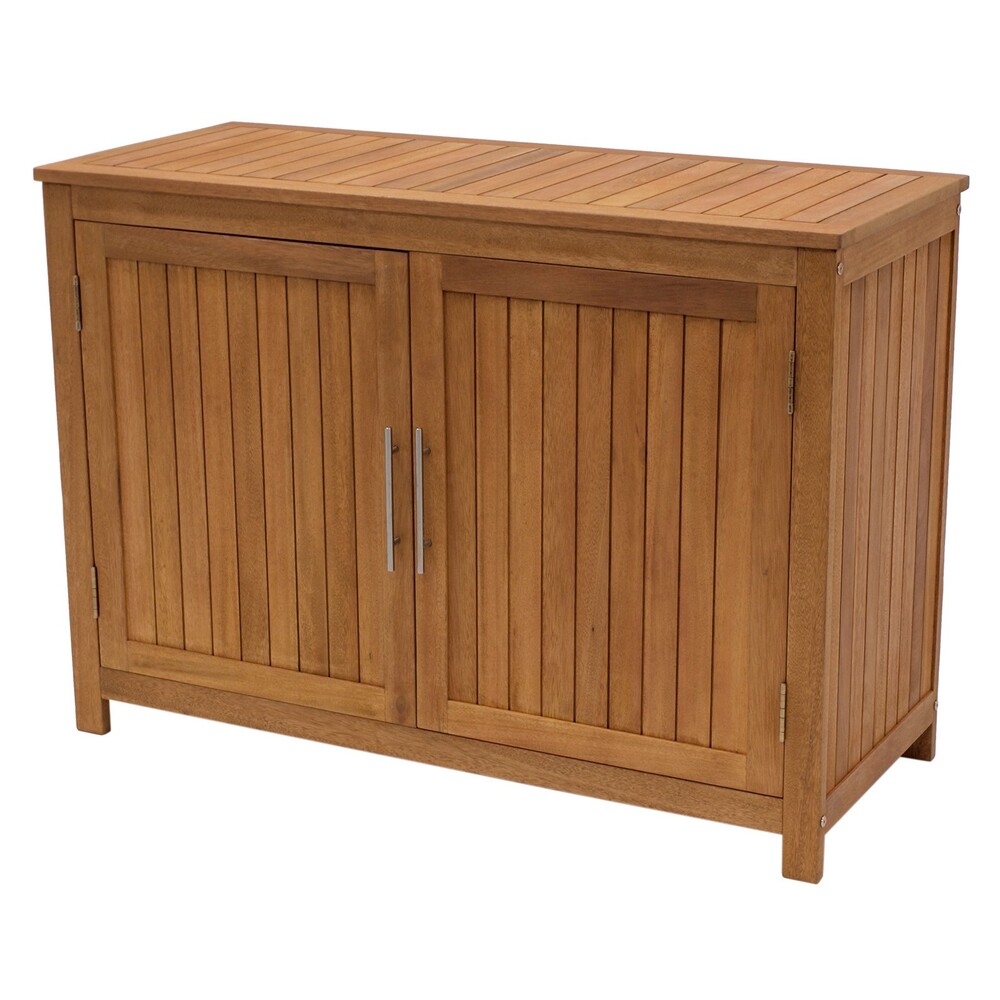 Konsolenschrank 120 x 50 x 85 cm Eukalyptus geölt