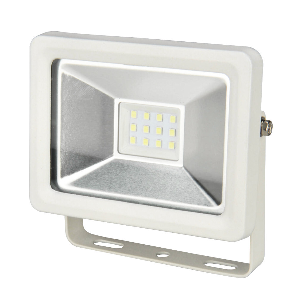UNITEC® LED Strahler 850 Lumen Aluminium Weiß