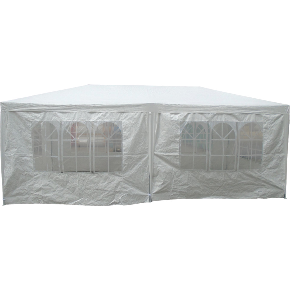 Pavillon 3 x 6 m mit Sichtfenstern image number 1