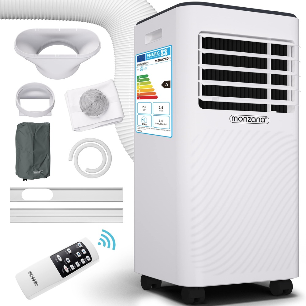 monzana® Mobile Klimaanlage 9000 BTU SmartLife