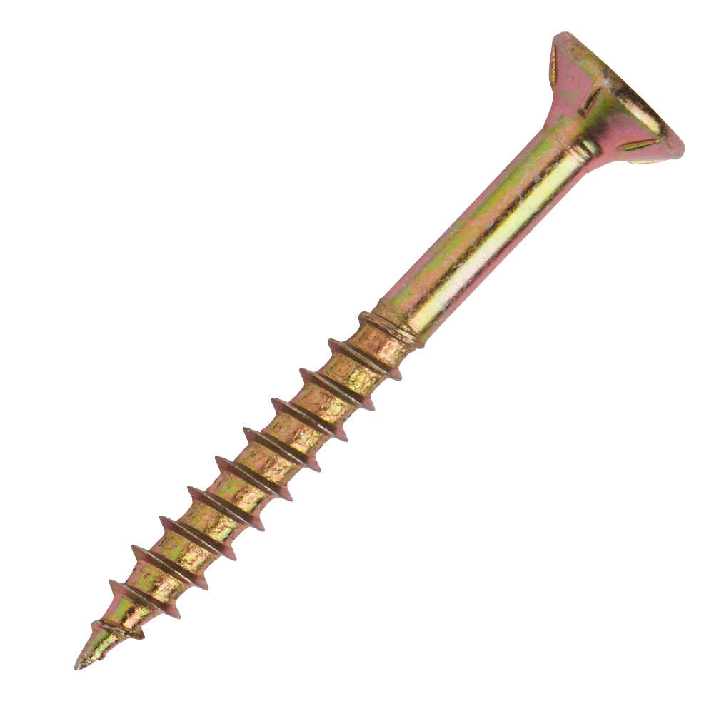 Spanplattenschraube 4,5x40 mm IVZ 1kg FISHBULL-Pack Senkkopf Teilgewinde image number 1