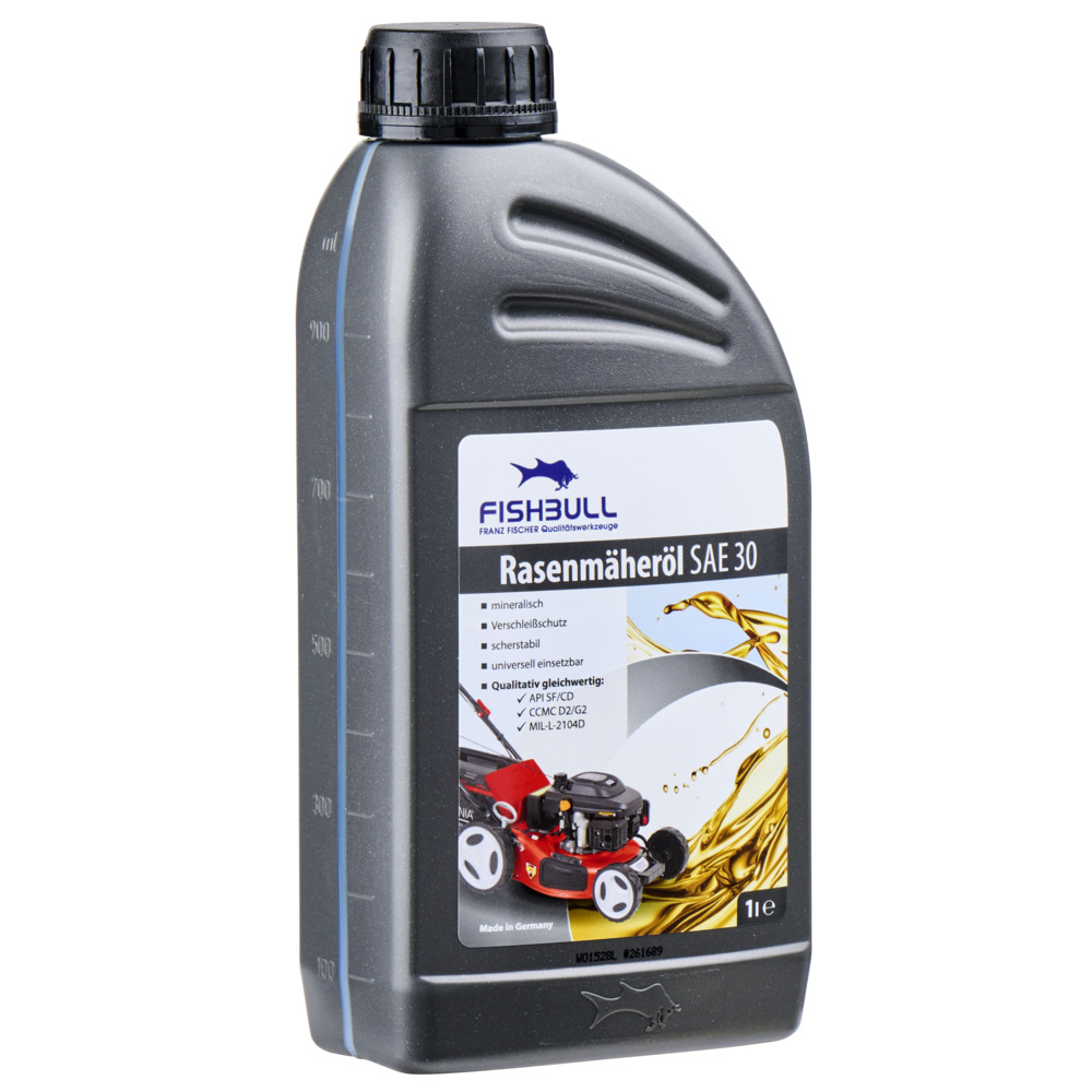 FISHBULL Rasenmäheröl SAE 30W 1 Liter mineralisch