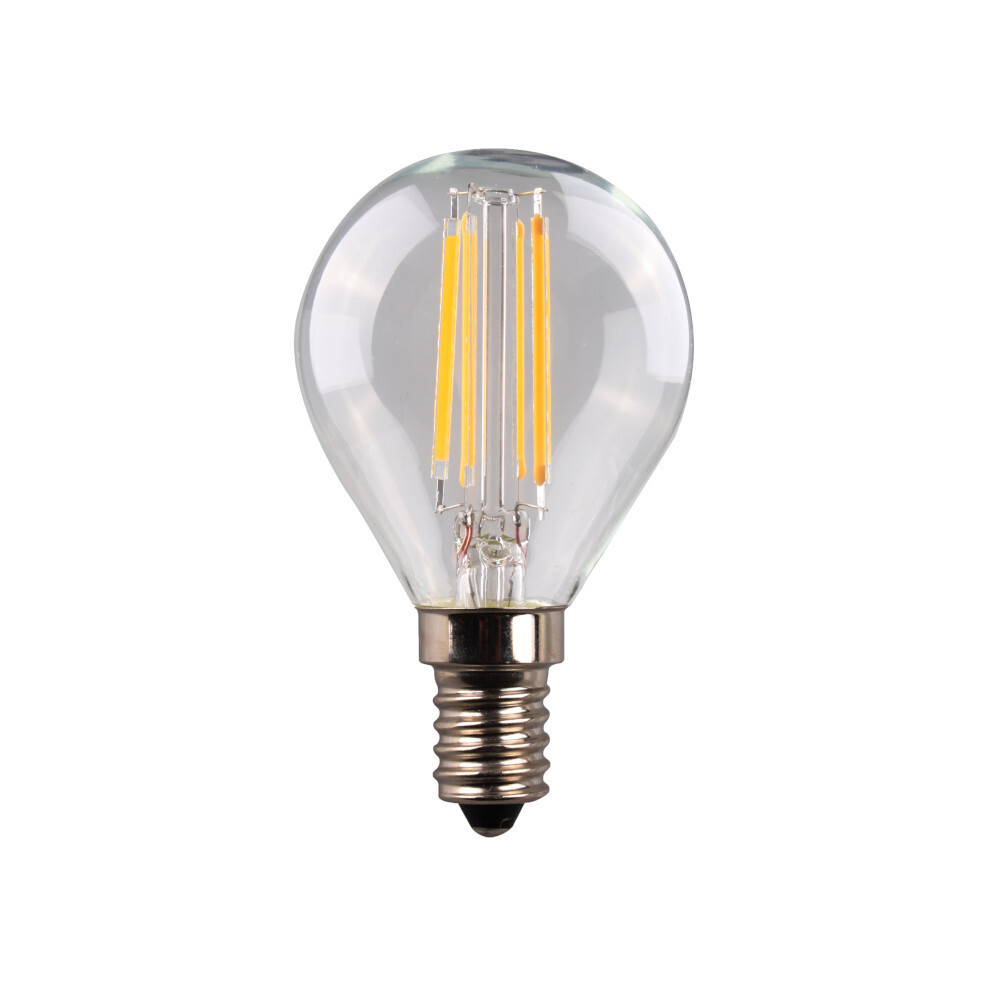 LED Filament-Lampe 6 Watt in Tropfenform mit E14 Sockel