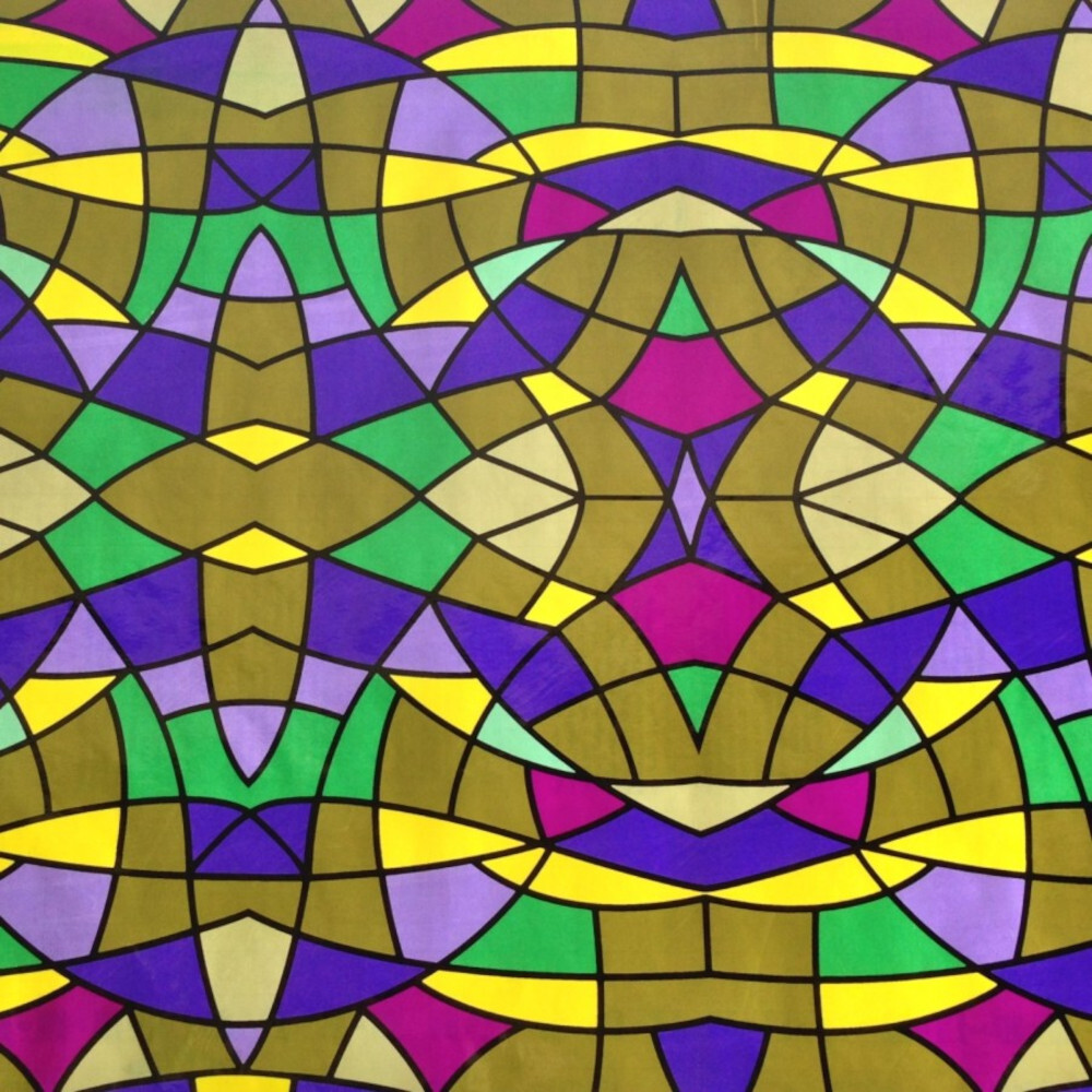 Klebefolie Tiffany Mosaik 200 x 45 cm selbstklebend