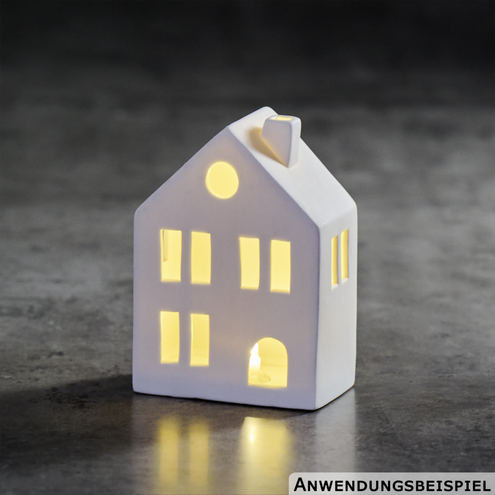 LED-Dekohaus Porzellan, Designauswahl image number 4