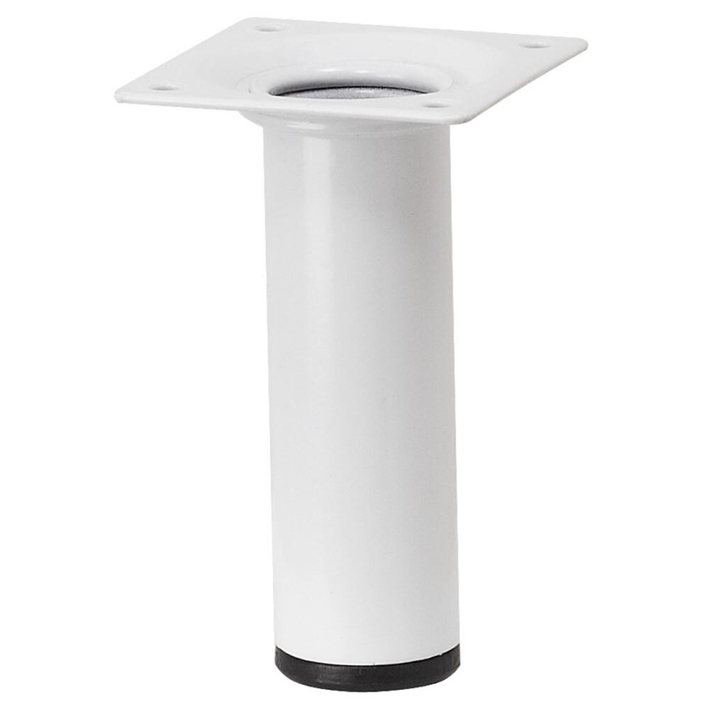 Möbelfuß POP 100 x 30 mm rund in Weiß