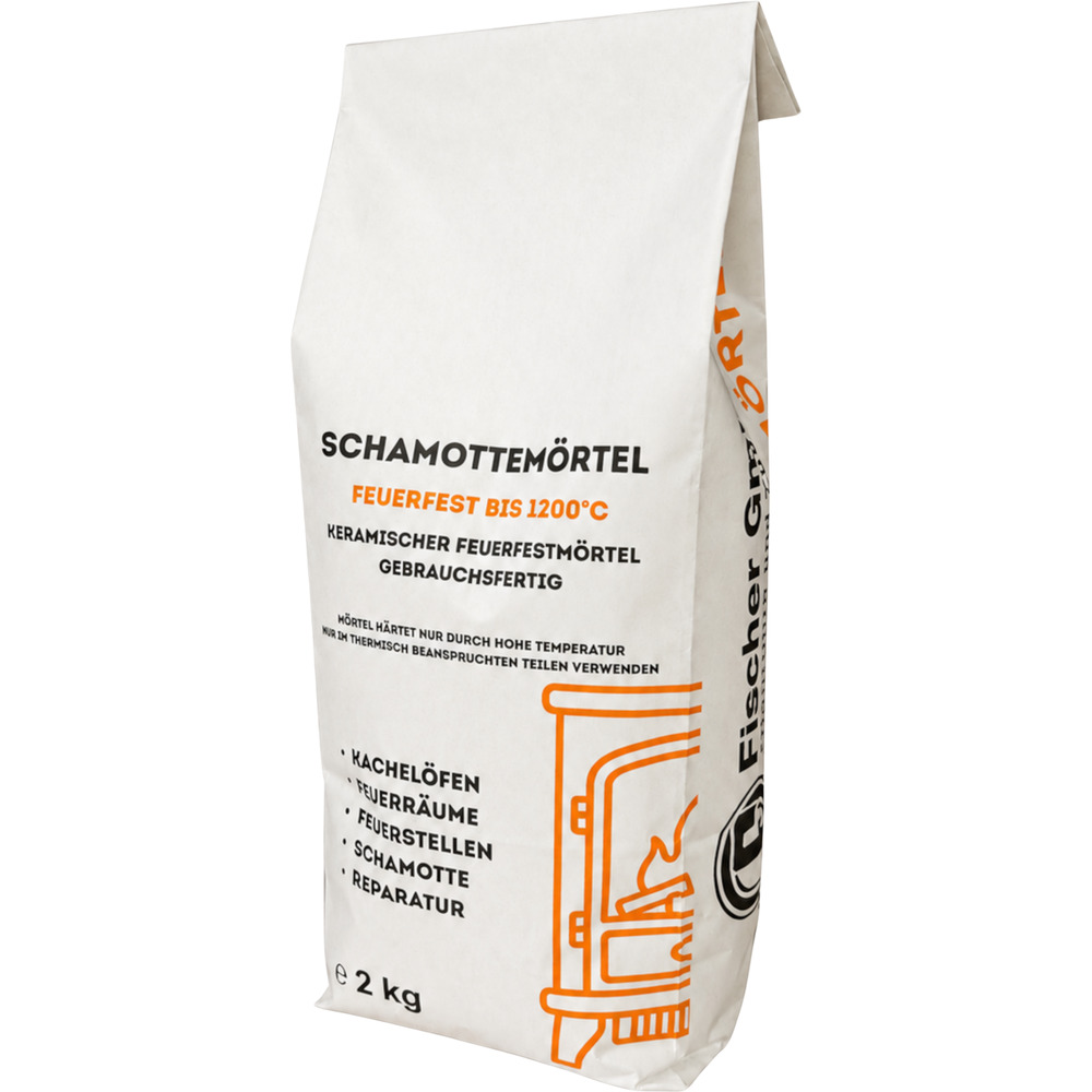 Schamottem&ouml;rtel 2 kg feuerfest bis 1200 &deg;C