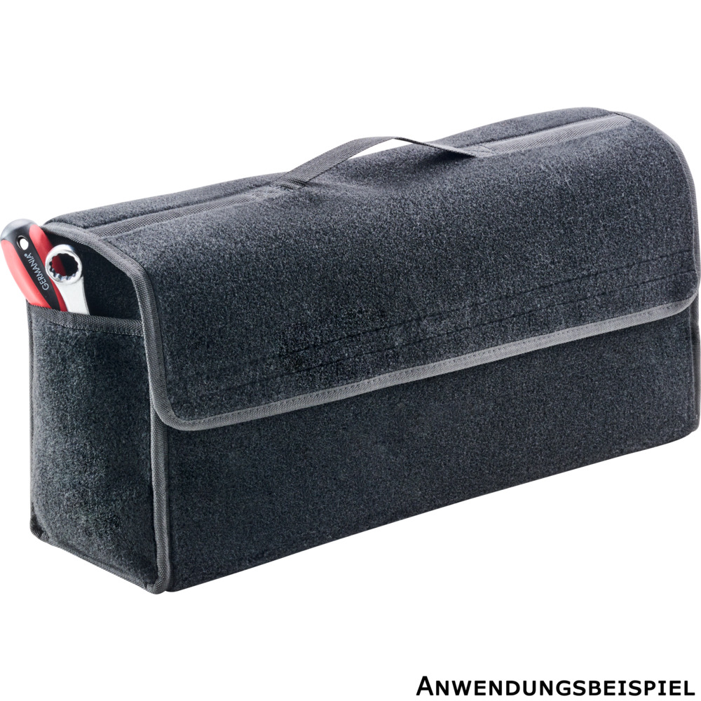 Walser Kofferraumtasche Größe L aus Nadelfilz in Grau image number 6