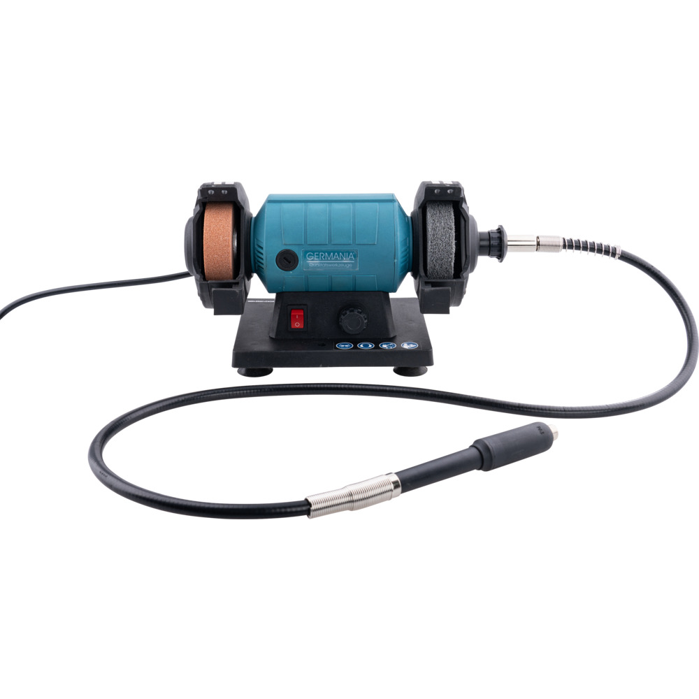 GERMANIA&reg; Doppelschleifer 120 W inklusive 103-teiliges Zubeh&ouml;rset