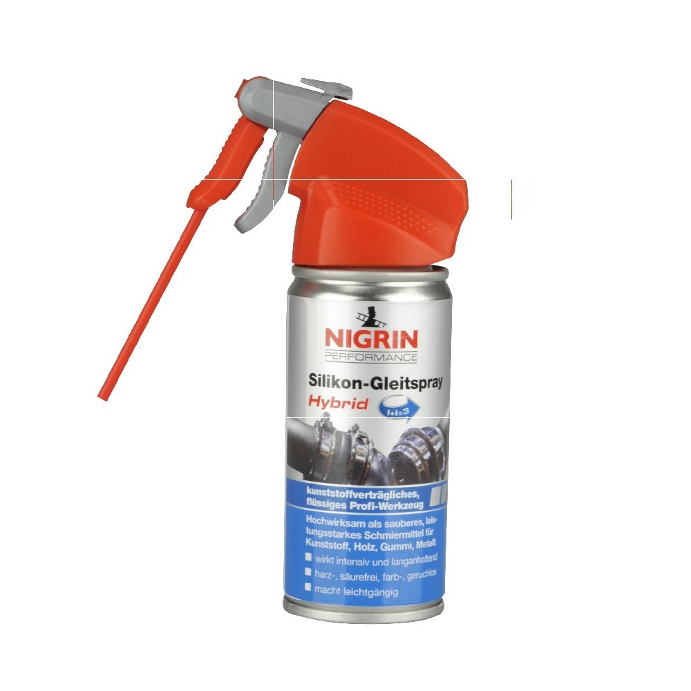 Nigrin Silikon-Gleitspray Hybrid, 100 ml image number 0