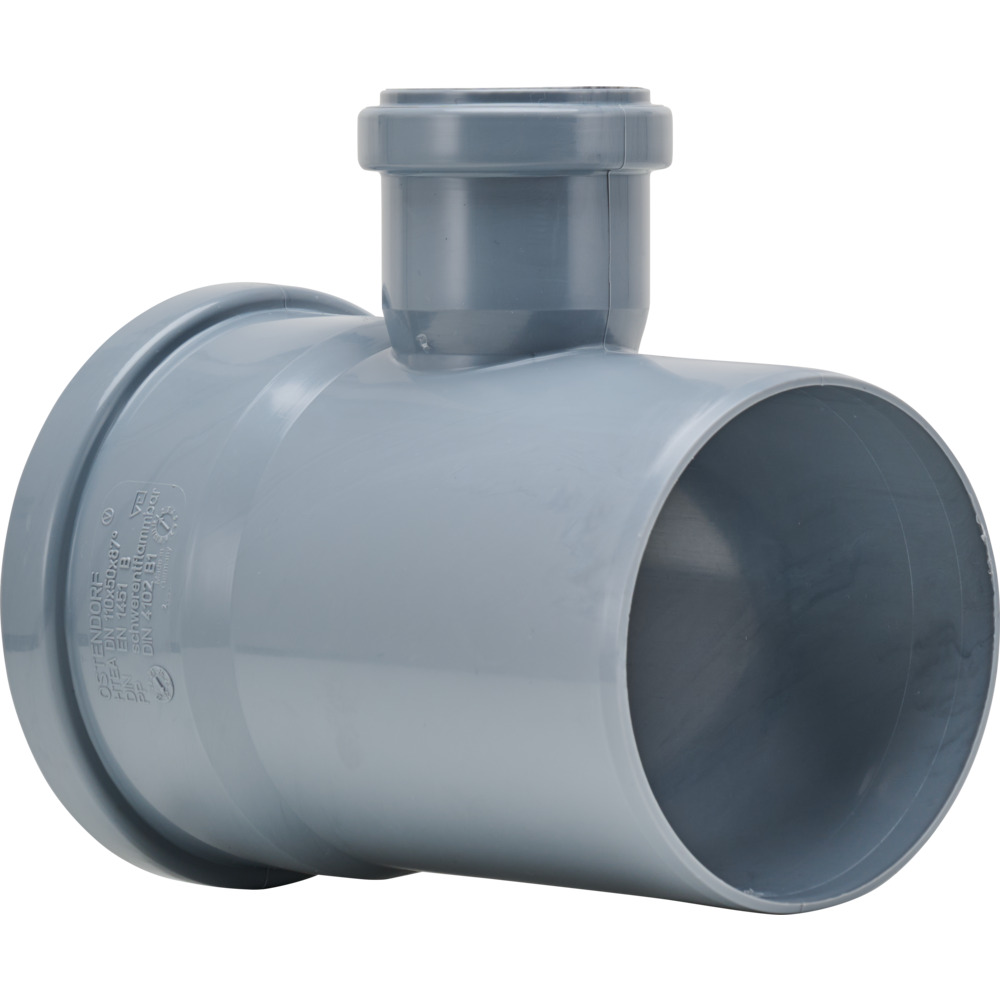 HT-Einfach-Abzweig DN 110/50, 87&deg; aus Polypropylen image number 1