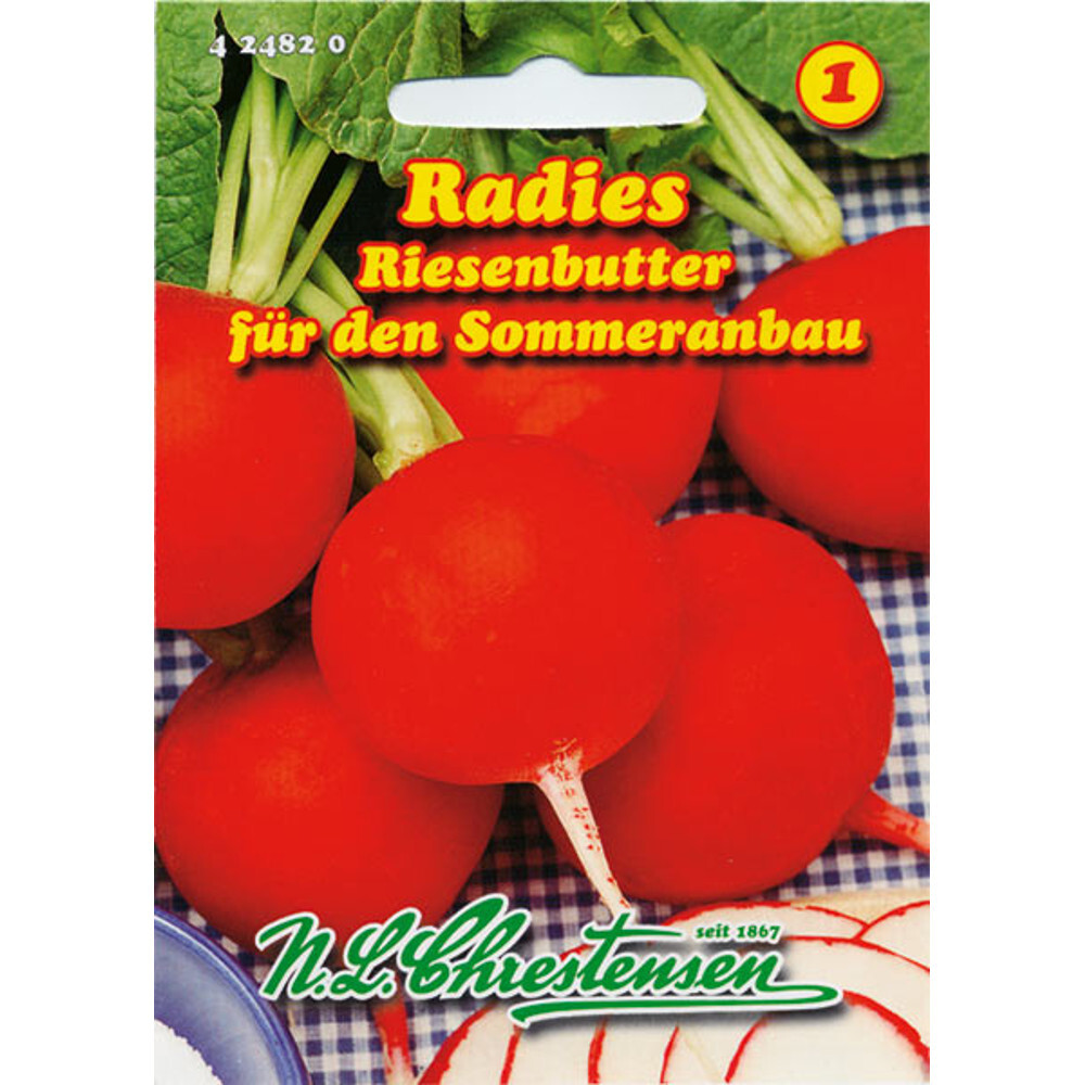 Saatgut Radies Riesenbutter ca. 6-8 lfd. Meter image number 0