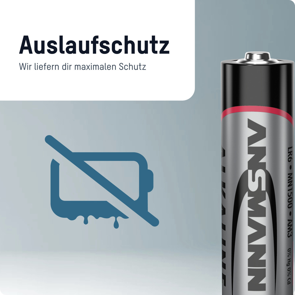 ANSMANN Alkaline Batterie Mignon AA / LR6 100er-Box image number 6