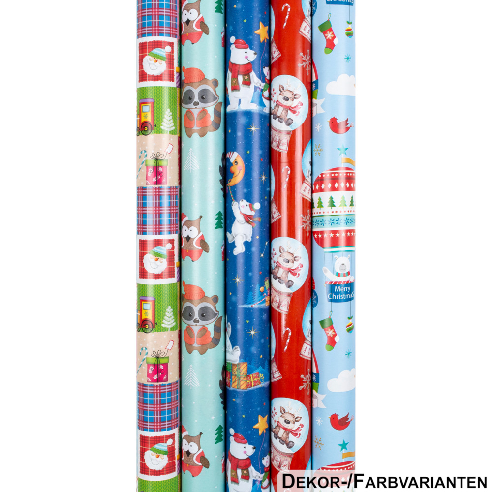 Geschenkpapier „Kinder“ 500 x 70 cm, sortiert