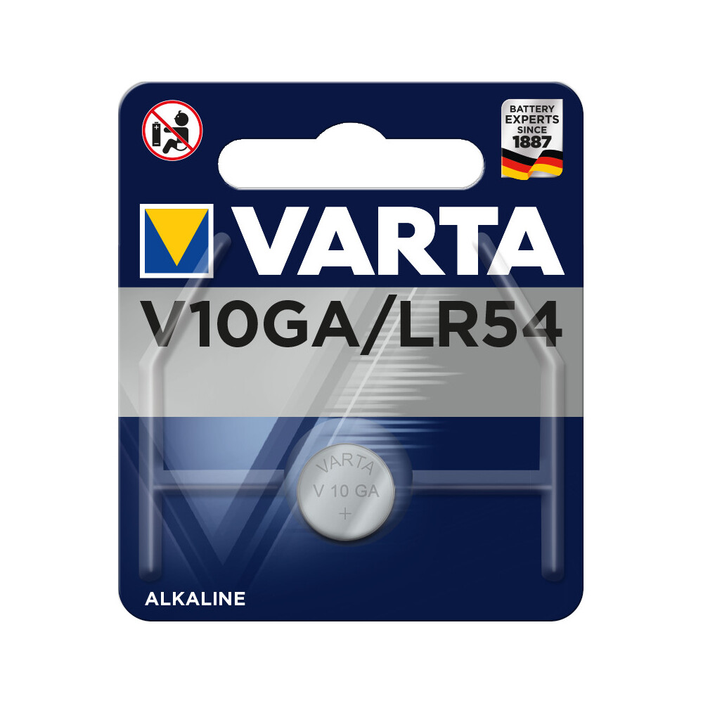 Varta Knopfzellen Batterie V10GA 1 Stück image number 0