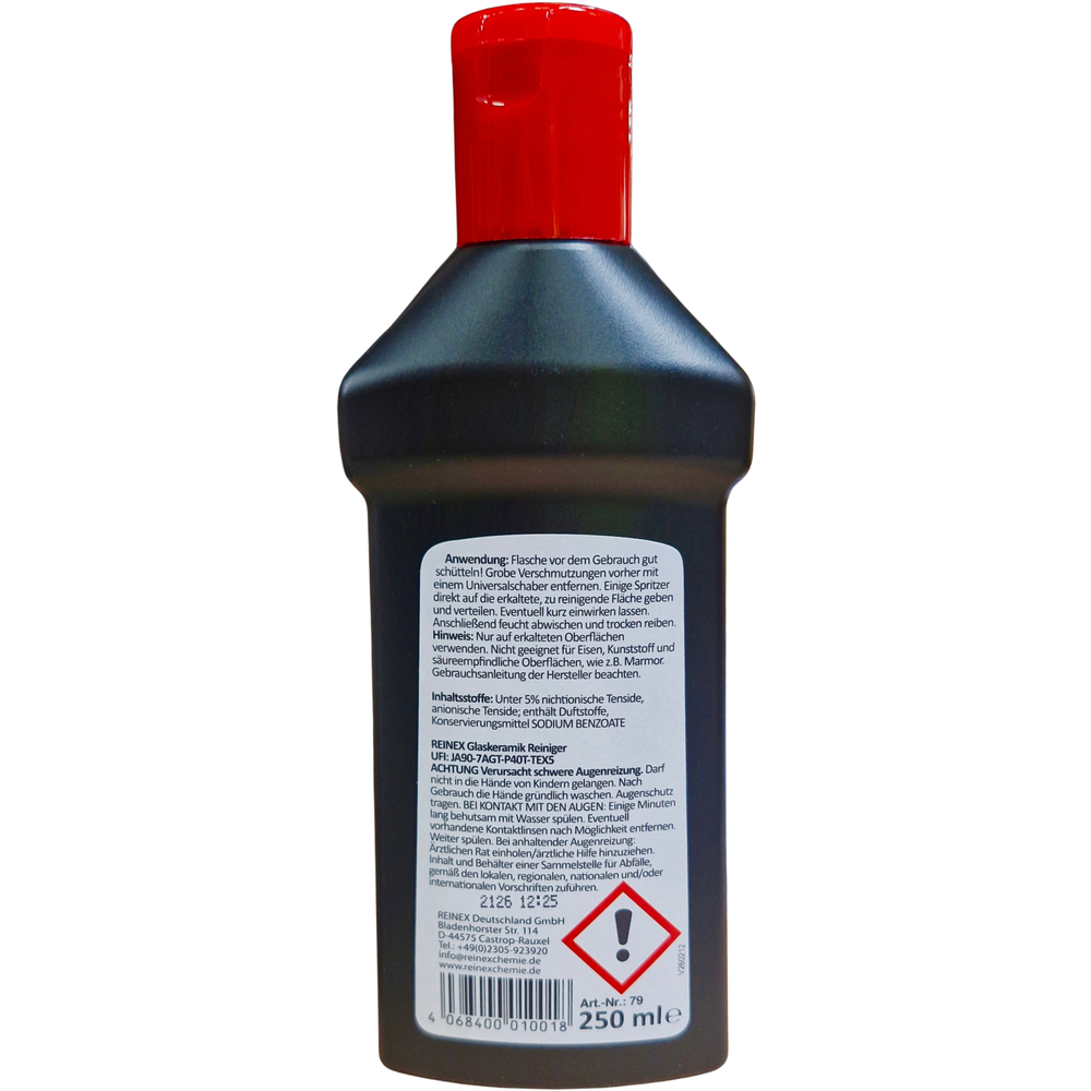 Glaskeramikreiniger 250ml image number 1
