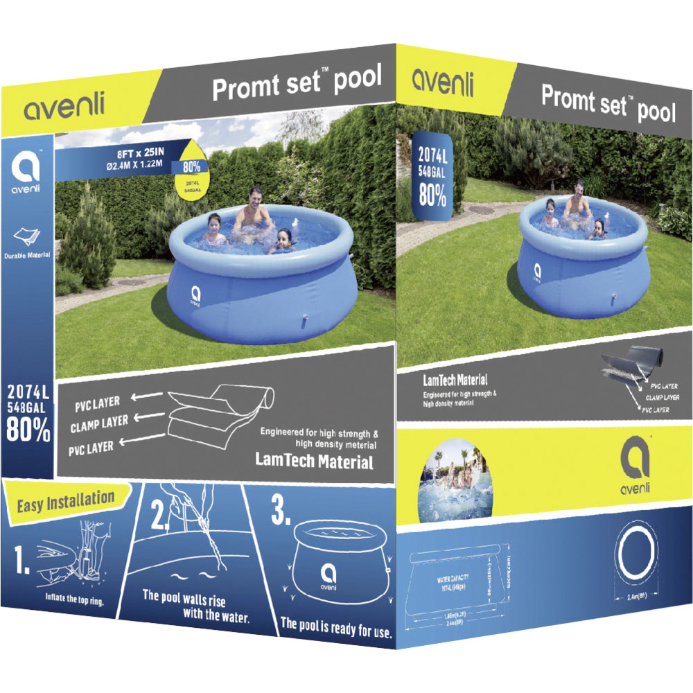 Pool rund 240x63 cm image number 4