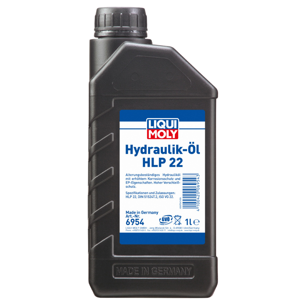 LIQUI MOLY 6954 Hydrauliköl HLP 22 mineralisch 1L image number 0