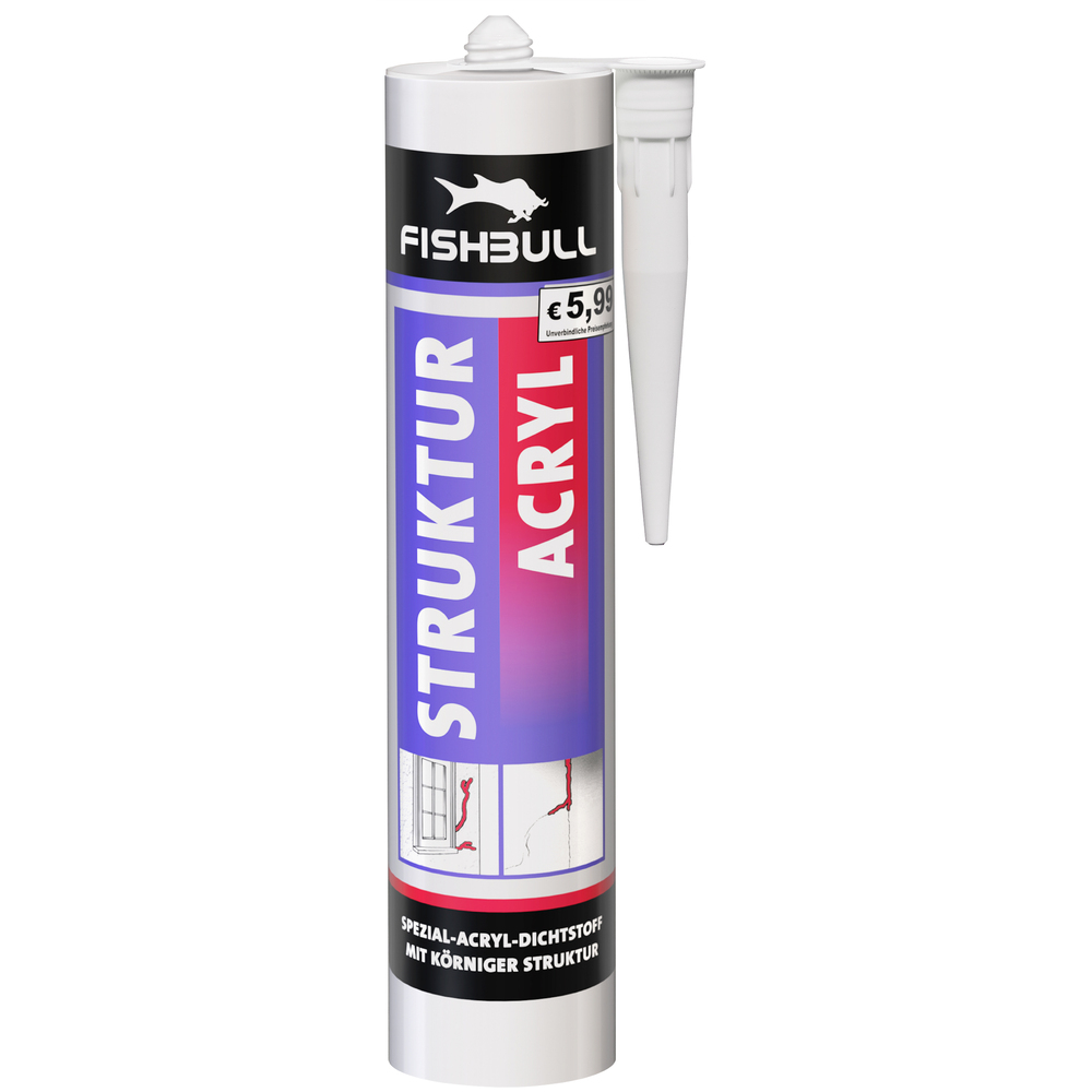 FISHBULL Strukturacryl 300 ml weiß image number 0