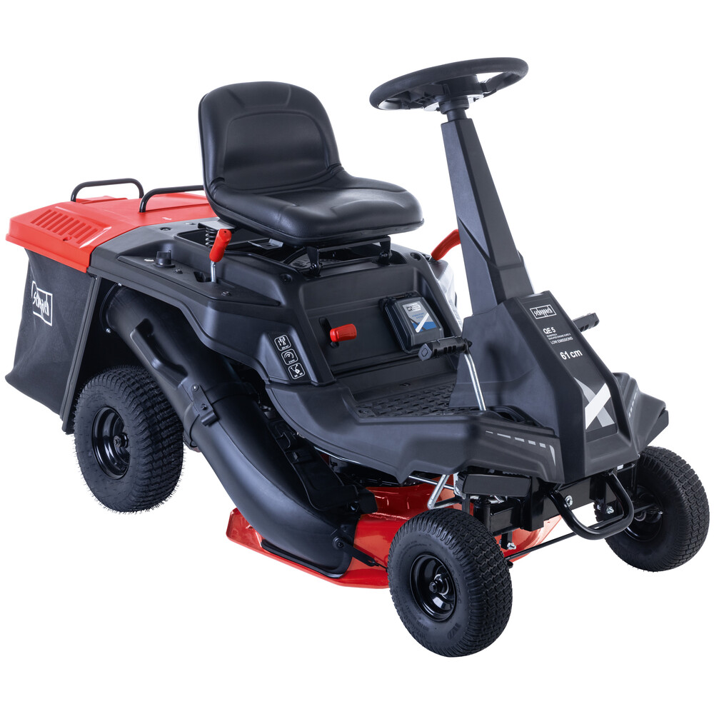 scheppach Benzin-Aufsitzrasenm&auml;her MR 200-61 und Akku-Rasentrimmer im Set image number 2