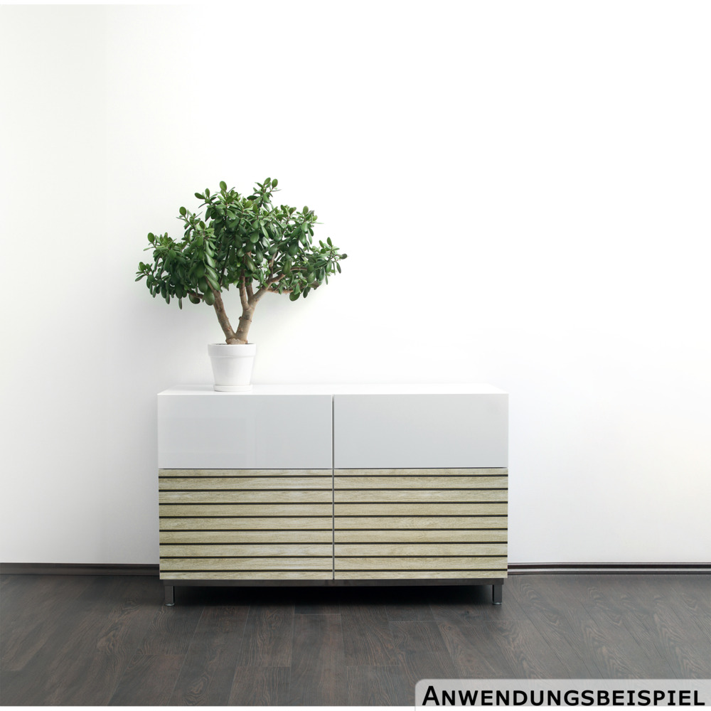 Klebefolie 200x45cm Paneele hell Dekofolie image number 2