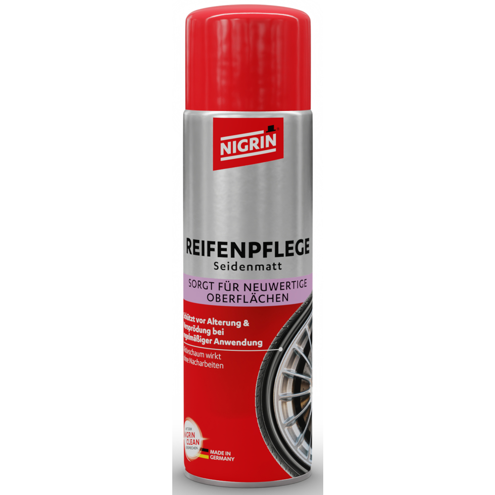 Nigrin Reifen Pflege 500 ml Spray seidenmatt